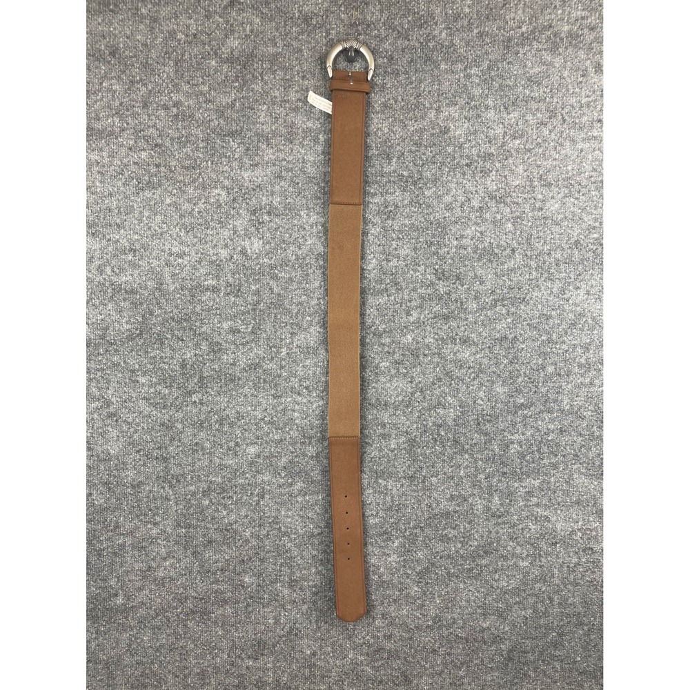 Target Elastic Waist Belt Women's Small Brown NWT Western Buckle